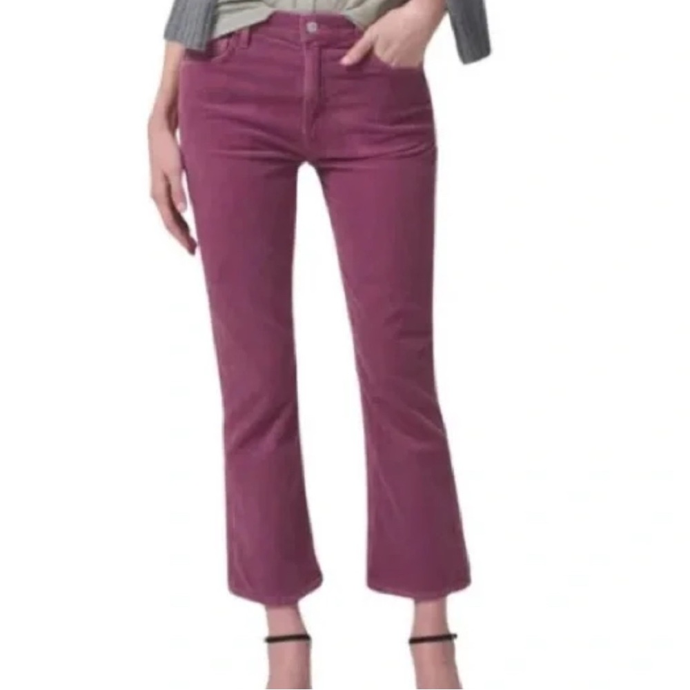 Citizens of Humanity Isola Corduroy Cropped Sz: 30